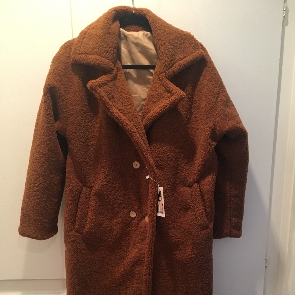 Large Teddy bear coat - NWT